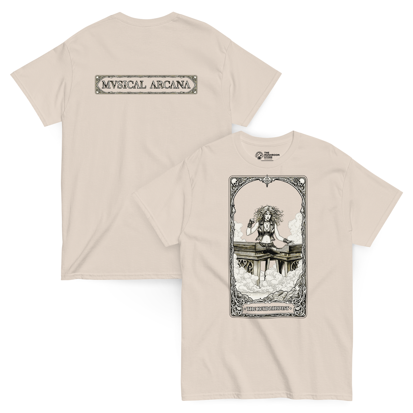 The Keyboardist (female version) - Musical Arcana Series - Tee