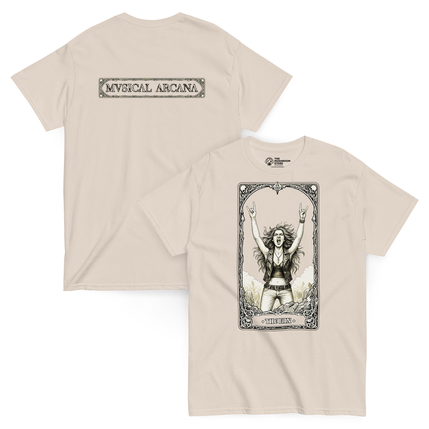 The Fan (female version) - Musical Arcana Series - Tee