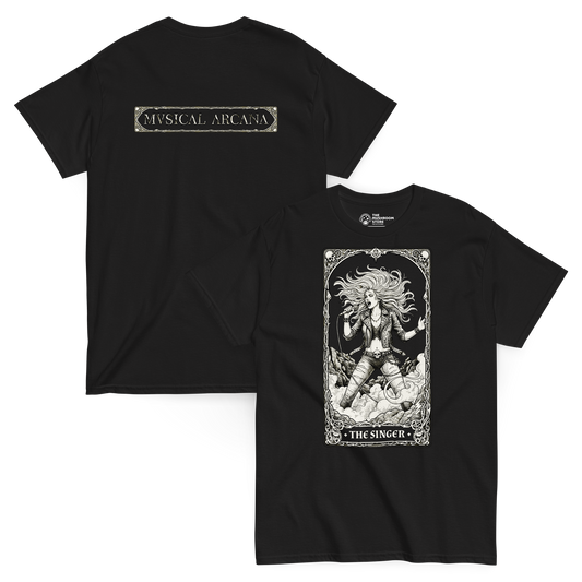 The Singer (female version) - Musical Arcana Series - Tee
