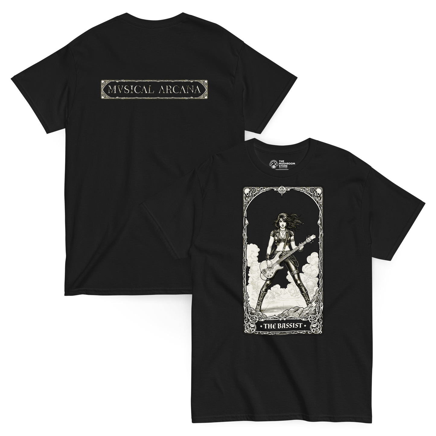 The Bassist (female version) - Musical Arcana Series - Tee