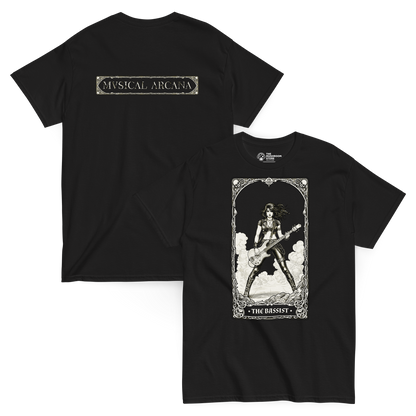 The Bassist (female version) - Musical Arcana Series - Tee