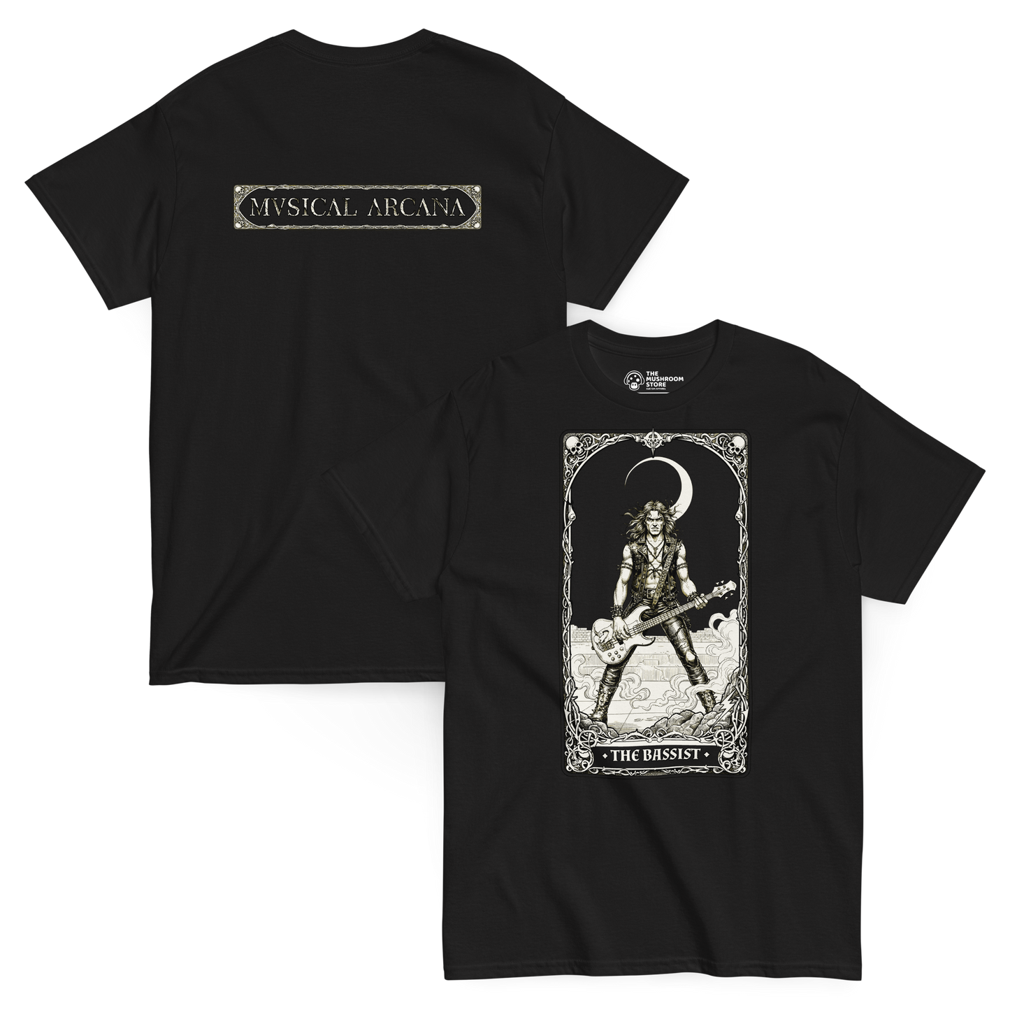 The Bassist (male version) - Musical Arcana Series - Tee
