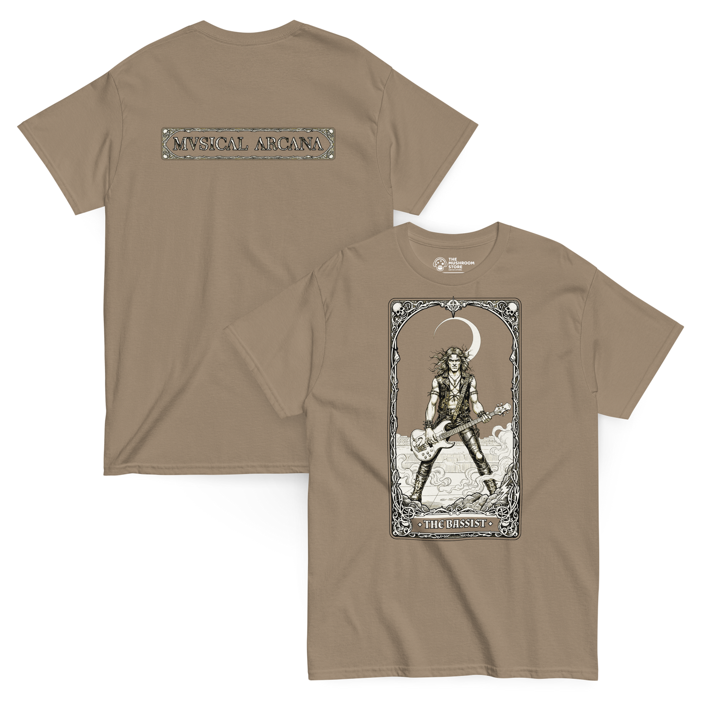 The Bassist (male version) - Musical Arcana Series - Tee