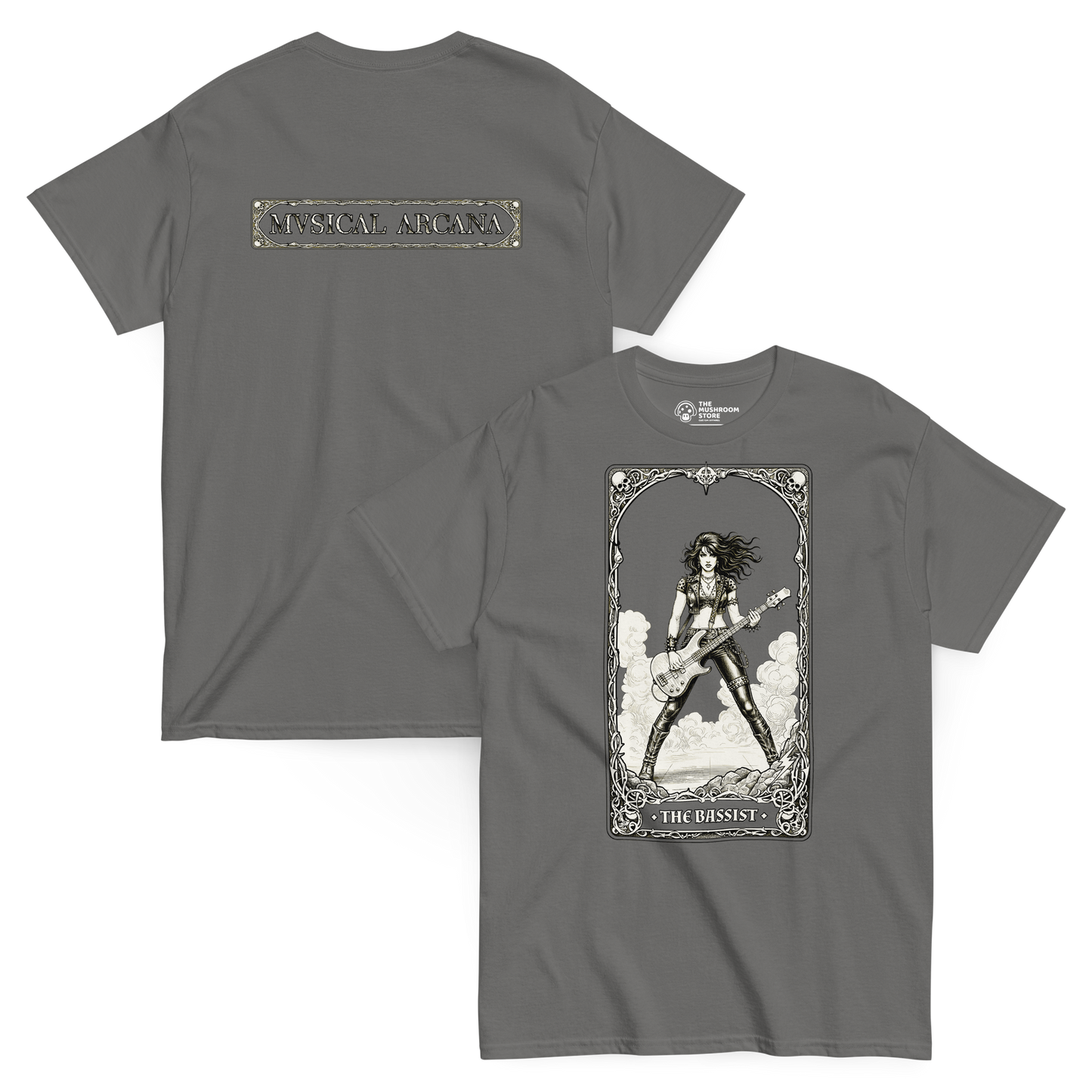 The Bassist (female version) - Musical Arcana Series - Tee
