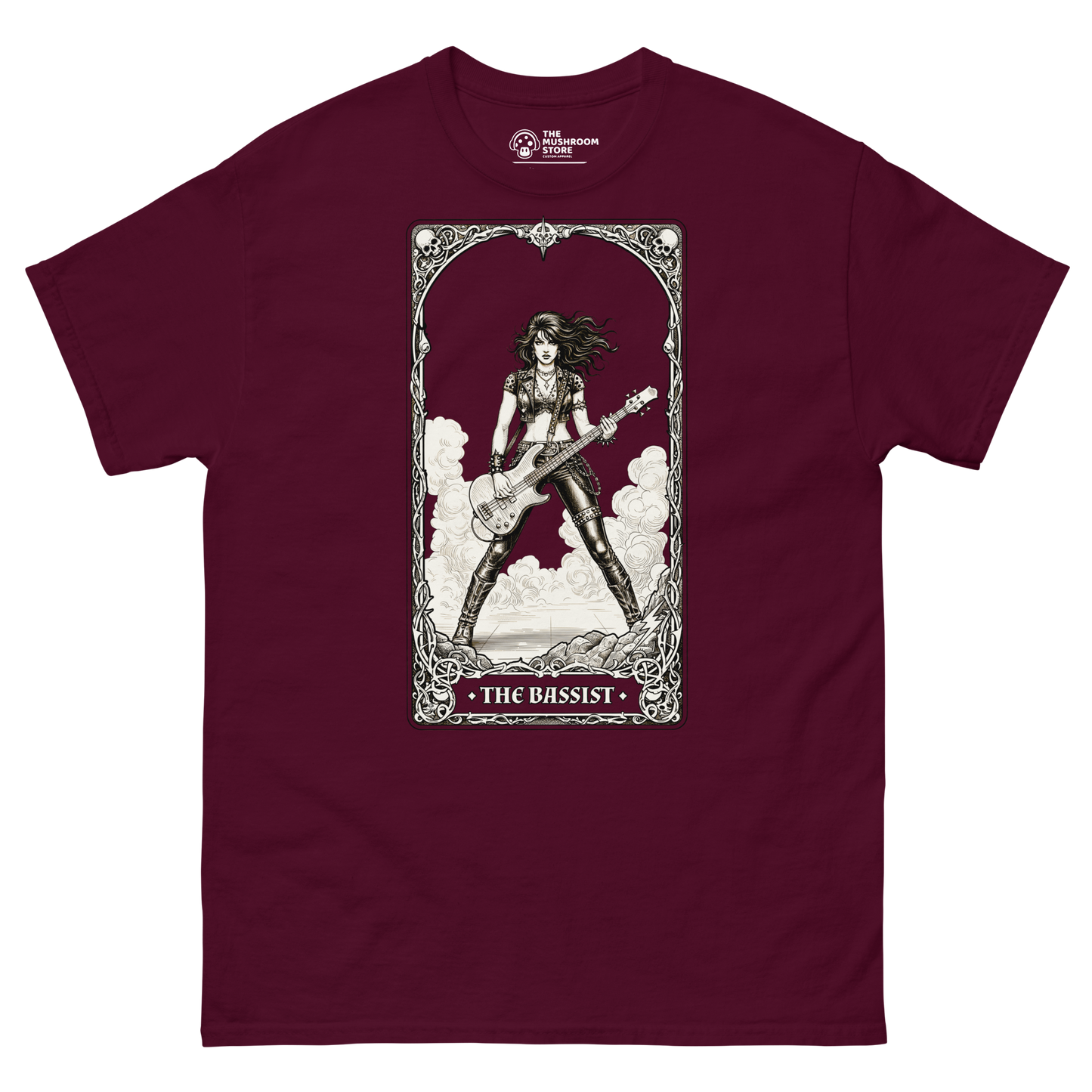 The Bassist (female version) - Musical Arcana Series - Tee
