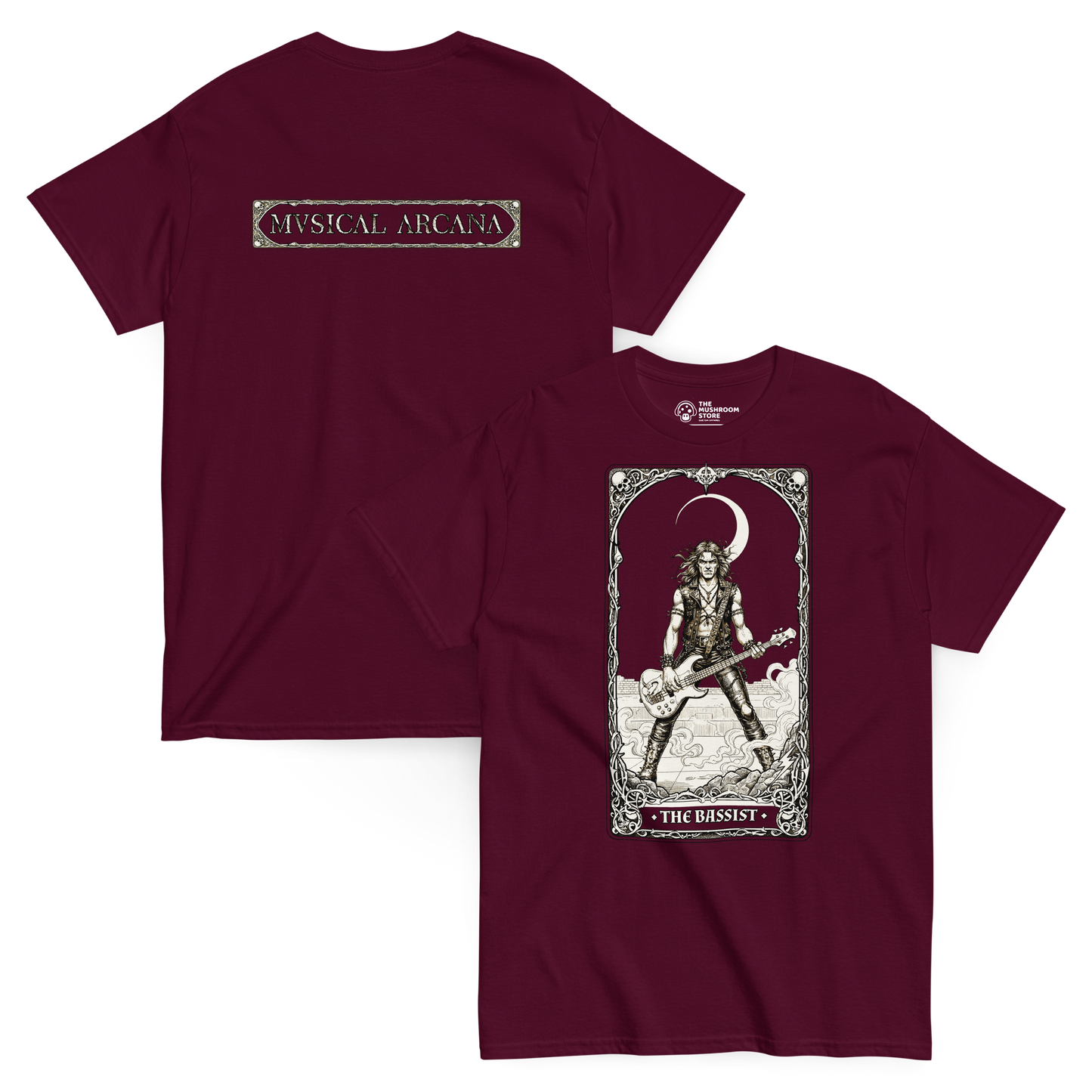 The Bassist (male version) - Musical Arcana Series - Tee