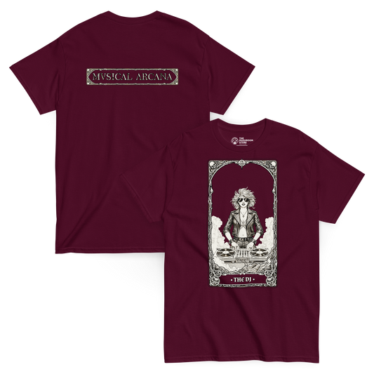 The DJ (female version) - Musical Arcana Series - Tee