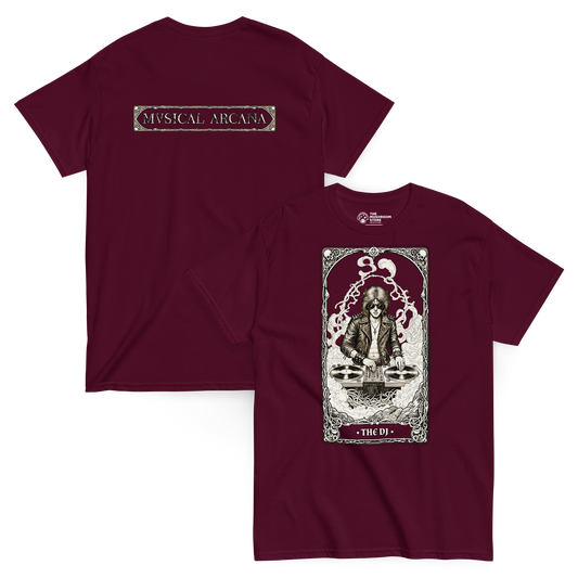 The DJ (male version) - Musical Arcana Series - Tee
