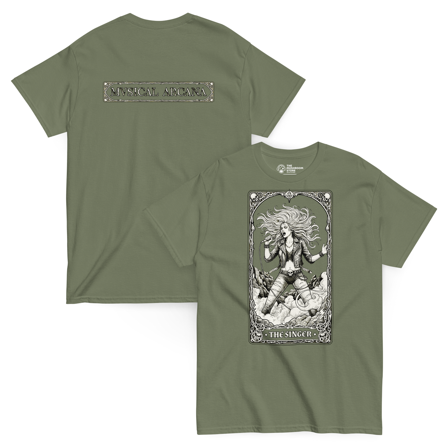 The Singer (female version) - Musical Arcana Series - Tee