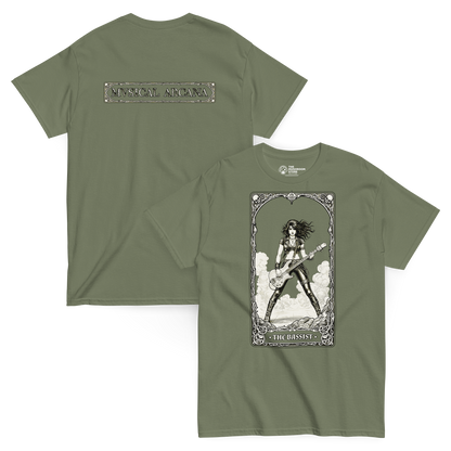 The Bassist (female version) - Musical Arcana Series - Tee