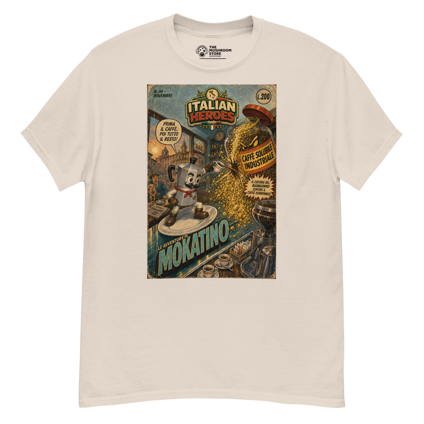 Italian Heroes: Origins - Mokatino - Tee
