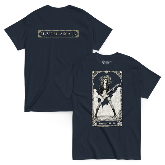 The Guitarist (female version) - Musical Arcana Series - Tee
