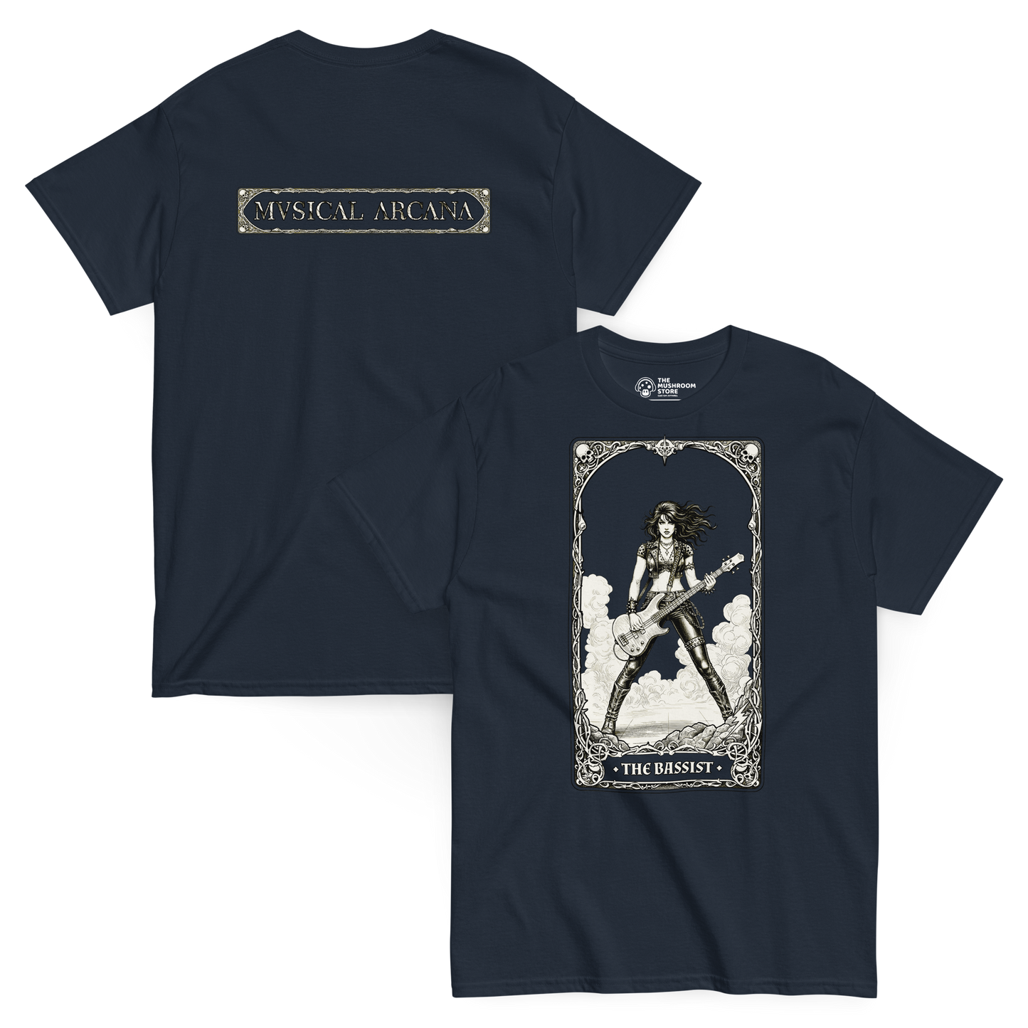 The Bassist (female version) - Musical Arcana Series - Tee